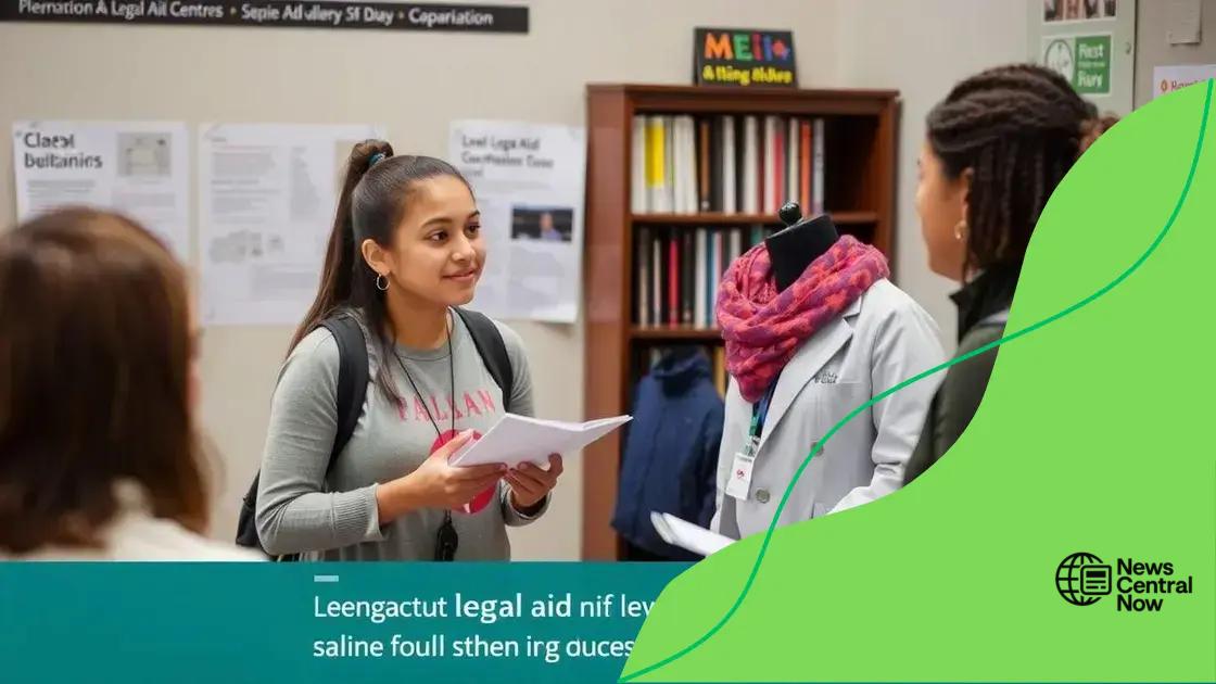 How to access legal aid centers for student needs