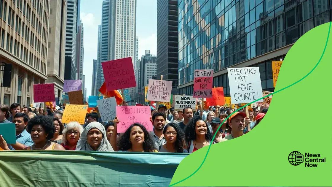 Impacts on public demonstrations