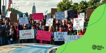 Global protests on U.S. policy spark worldwide reactions