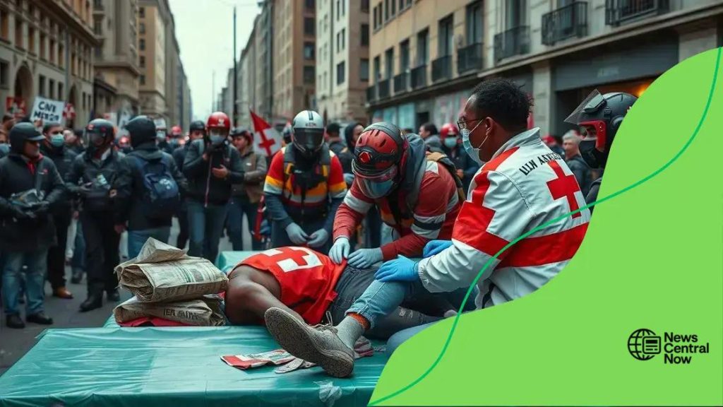 Protester medical aid protocols: ensuring safety in chaos