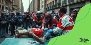 Protester medical aid protocols: ensuring safety in chaos