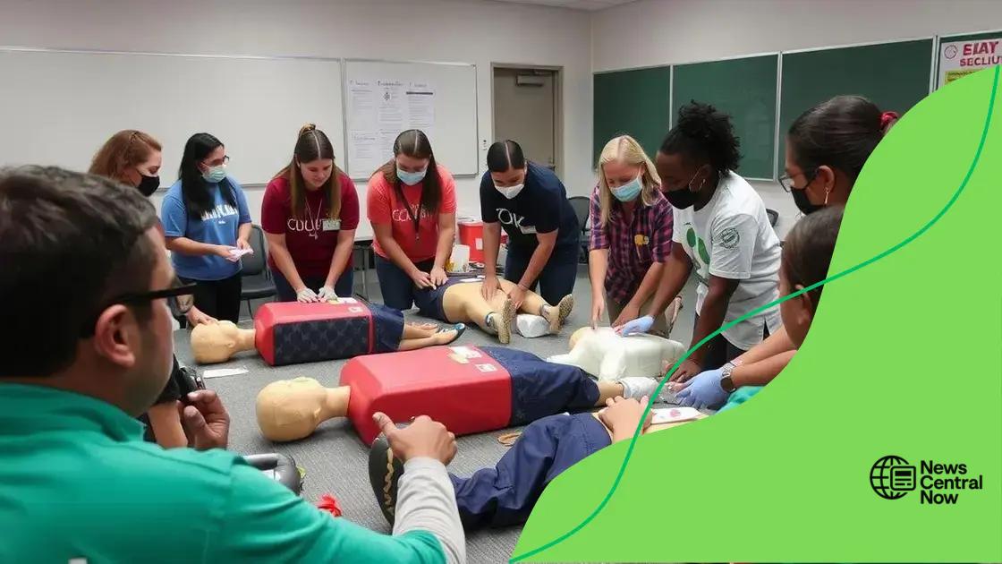 Training volunteers for timely responses