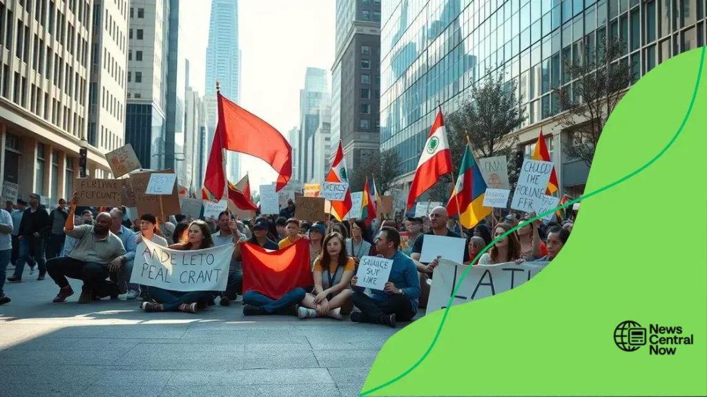 Street occupation protest strategies for effective change