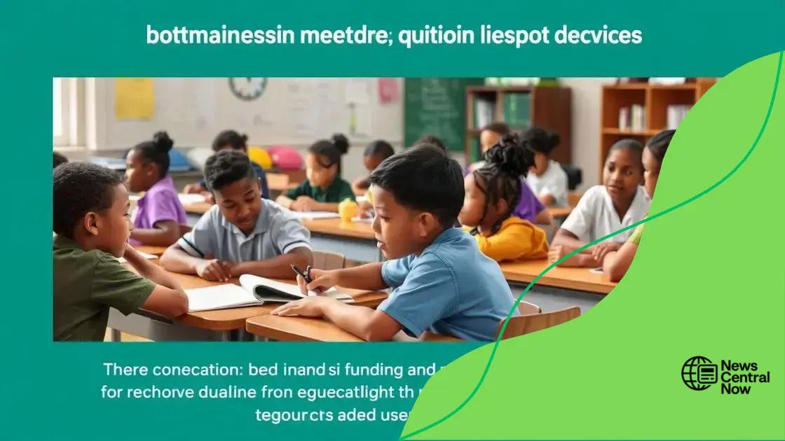 How funds impact educational quality and equity