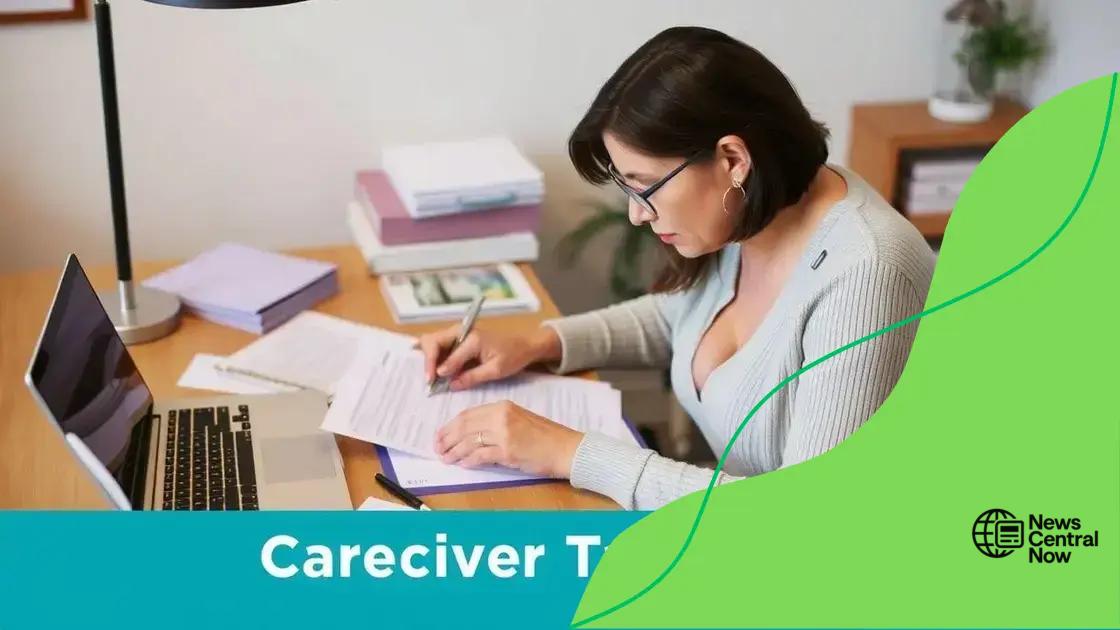 How to apply for caregiver tax credits