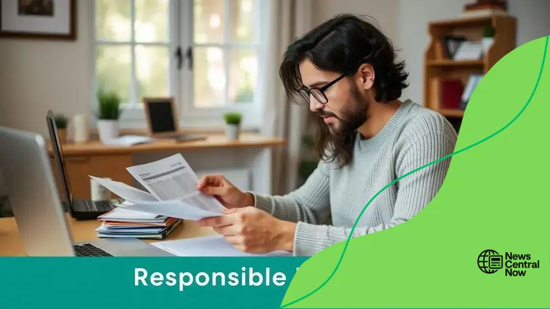 Best practices for responsible borrowing