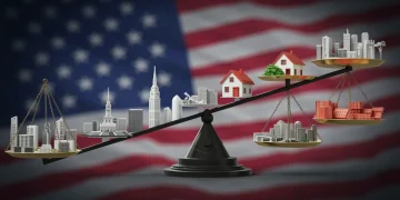 2025 US Asset Allocation: Balancing Risk and Return Diversified investment portfolio balancing risk and return for 2025 in the US market