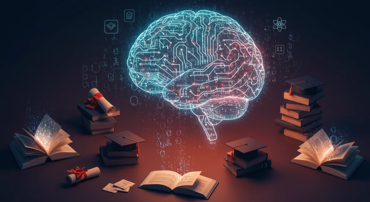 Conceptual fusion of human learning and AI in university programs