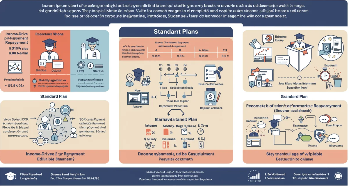 Infographic illustrating simplified student loan repayment options under new federal reforms.