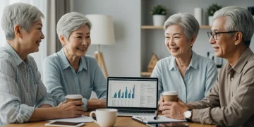 Seniors discussing 2026 Social Security benefits and retirement planning