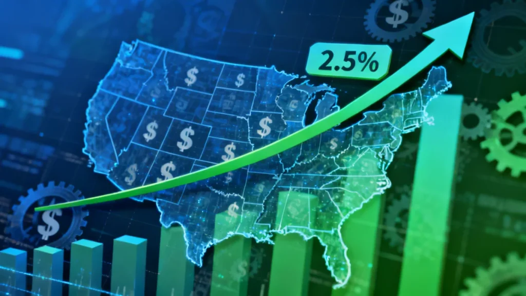 US Economic Forecast Q1 2026: 2.5% GDP Growth Predicted