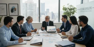 Diverse group discussing pension plan adjustments for 2026