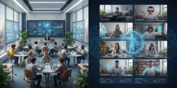 Students engaged in modern online and in-person learning environments in 2026