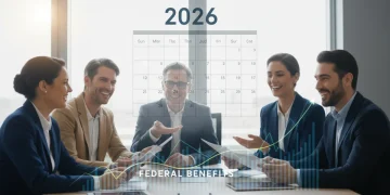 Federal employees discussing 2026 benefit changes