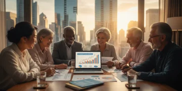 Retirees discussing 401k investment strategies 2026